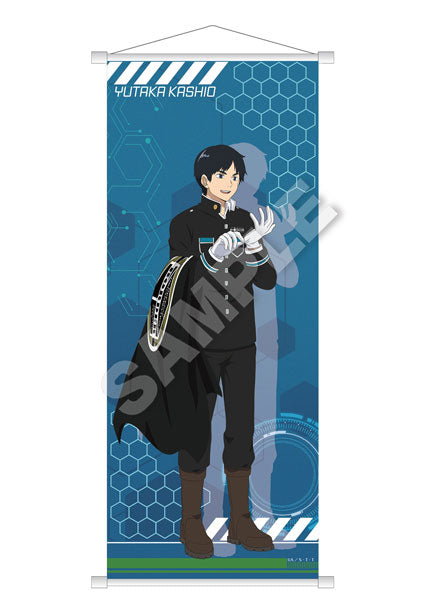 World Trigger Half B2 Wall Scroll Yutaka Kashio, Decorative Tapestries, animota