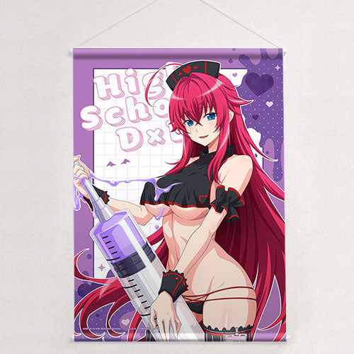 High School D x D HERO New Illustration B2 Wall Scroll (Rias Gremory / Black Nurse) Double Suede(Pre-order), Decorative Tapestries, animota