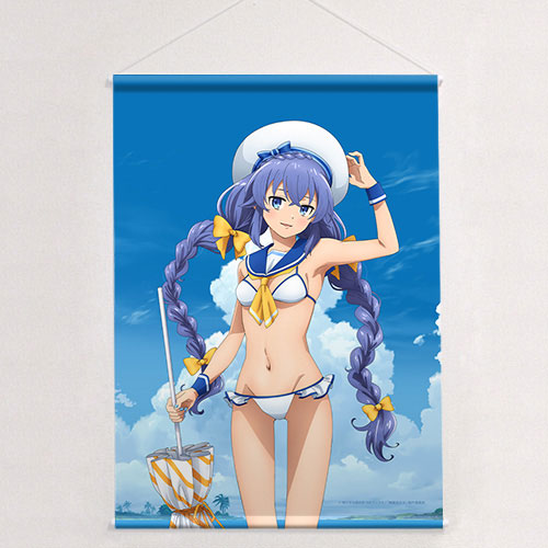 Mushoku Tensei: Jobless Reincarnation II -Isekai Ittara Honki Dasu- New Illustration B2 Wall Scroll (Roxy / Marine Sailor Swimsuit) Double Suede(Pre-order), Decorative Tapestries, animota