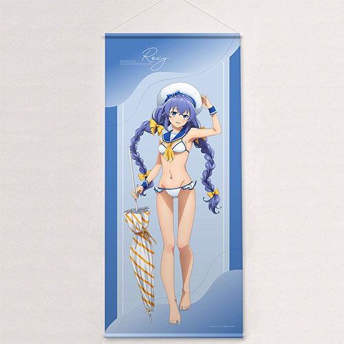 Mushoku Tensei: Jobless Reincarnation II -Isekai Ittara Honki Dasu- New Illustration Jumbo Wall Scroll (Roxy / Marine Sailor Swimsuit)(Pre-order), Decorative Tapestries, animota