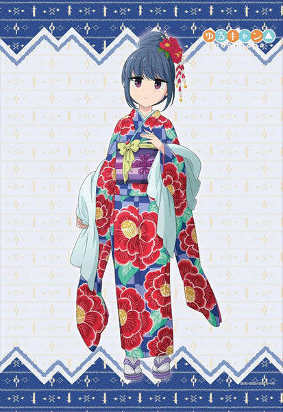 Yuru Camp New Illustration Rin B2 Wall Scroll, Decorative Tapestries, animota