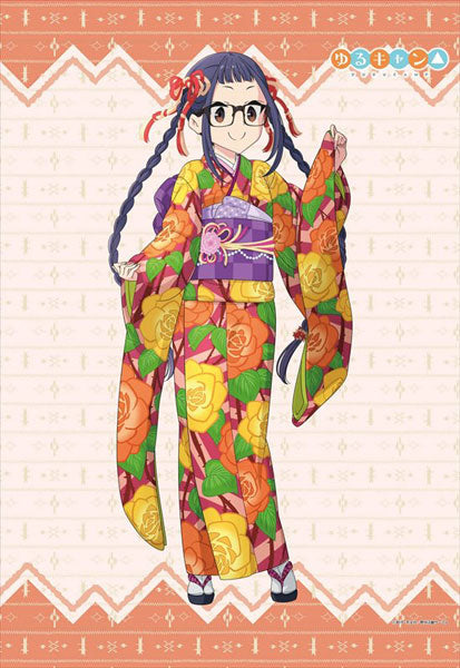 Yuru Camp New Illustration Chiaki B2 Wall Scroll, Decorative Tapestries, animota