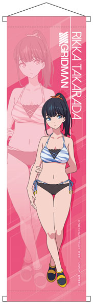 SSSS.GRIDMAN Mini Wall Scroll Rikka Takarada, Decorative Tapestries, animota