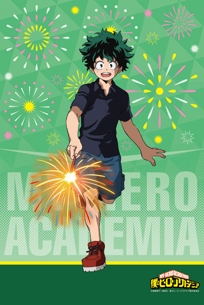 TV Anime "My Hero Academia" B2 Wall Scroll (1) Izuku Midoriya, Decorative Tapestries, animota