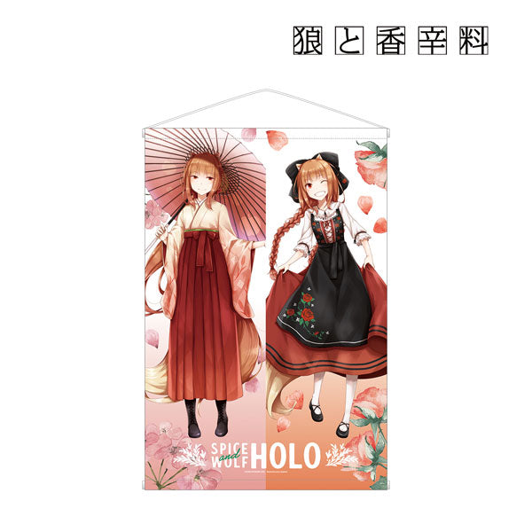 Spice and Wolf Ju Ayakura New Illustration Holo Hakama &Alsatian Folk Costume ver. B2 Wall Scroll, Decorative Tapestries, animota