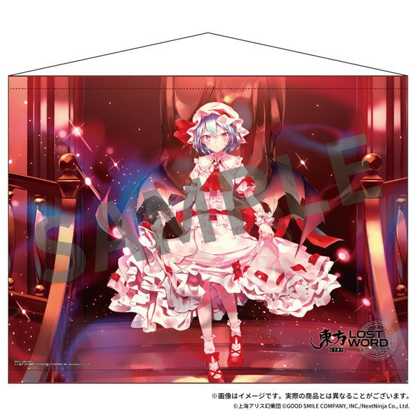 Touhou LostWord B2 Wall Scroll 5 Remilia Scarlet "Ojousama to Watashi", Decorative Tapestries, animota