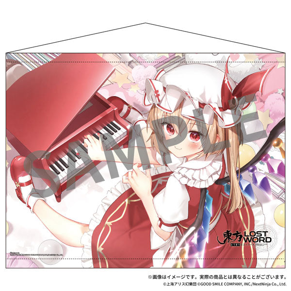 Touhou LostWord B2 Wall Scroll 6 Flandre Scarlet "Chiisana Gakudanin", Decorative Tapestries, animota