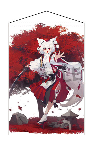 Touhou Project B2 Wall Scroll 77 Momiji Inubashiri illust. Mito Nagishiro, Decorative Tapestries, animota