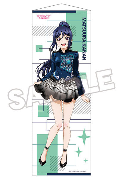 Love Live! Sunshine!! B2 Half Cut Size Wall Scroll Kanan Matsuura Fantastic Departure!, Decorative Tapestries, animota