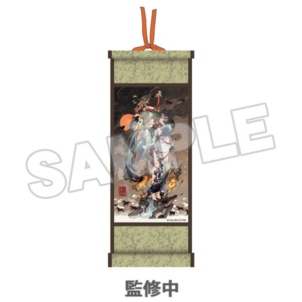 Hatsune Miku Scroll-Inspired Mini Tapestry Shimian Maifu Ver., Decorative Tapestries, animota