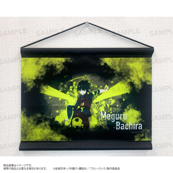 TV Anime "Bluelock" Scene Photo Mini Wall Scroll Meguru Bachira, Decorative Tapestries, animota