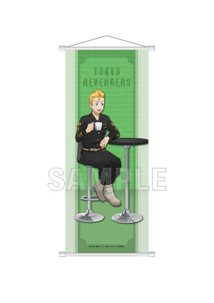 Tokyo Revengers Slim Wall Scroll Tea Time ver. Takemichi Hanagaki, Decorative Tapestries, animota