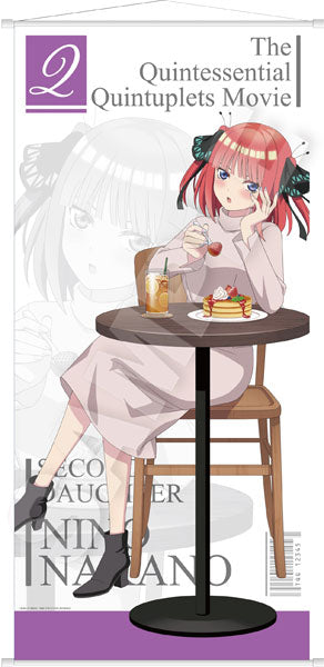 Movie The Quintessential Quintuplets Big Wall Scroll Nino Nakano Lunch Date ver., Decorative Tapestries, animota