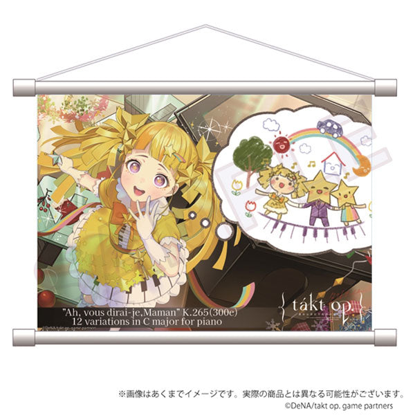 takt op. Unmei wa Akaki Senritsu no Machi wo B4 Wall Scroll Twinkle Star, Decorative Tapestries, animota