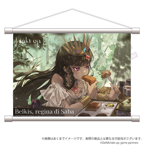 takt op. Unmei wa Akaki Senritsu no Machi wo B4 Wall Scroll Belkis, Queen of Sheba, Decorative Tapestries, animota