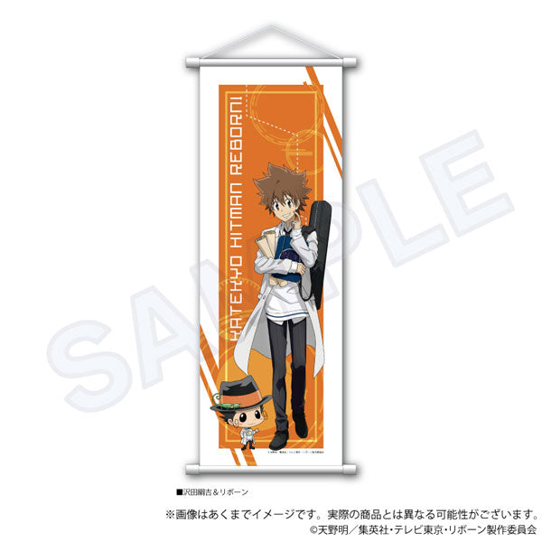 Reborn! Slim Wall Scroll Science ver. Tsunayoshi Sawada & Reborn, Decorative Tapestries, animota