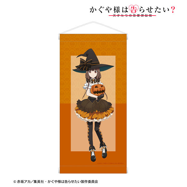 Kaguya-sama: Love Is War? -The Geniuses' War of Love and Brains- New Illustration Miko Iino Halloween ver. Mini Wall Scroll, Decorative Tapestries, animota