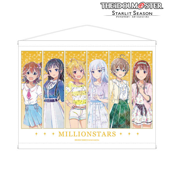 THE IDOLM@STER Starlit Season MILLIONSTARS Ani-Art B2 Wall Scroll, Decorative Tapestries, animota