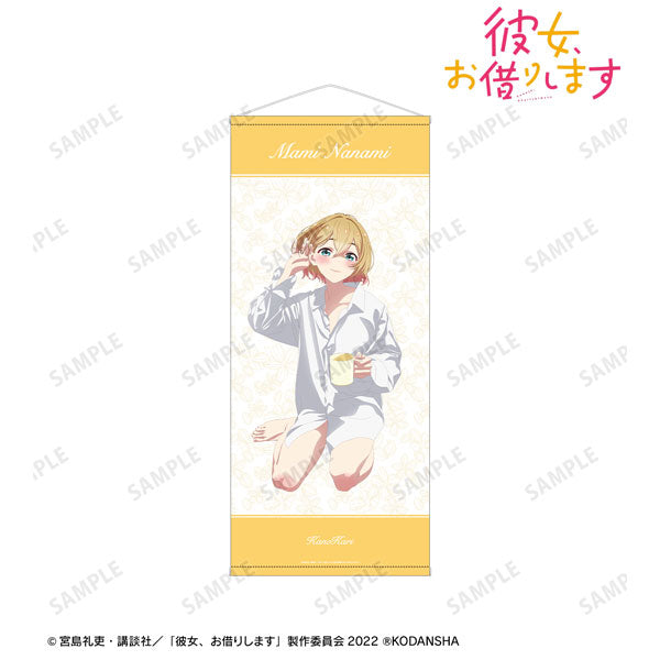 TV Anime "Rent-A-Girlfriend" New Illustration Mami Nanami Boyfriend Shirt ver. Life-size Wall Scroll, Decorative Tapestries, animota