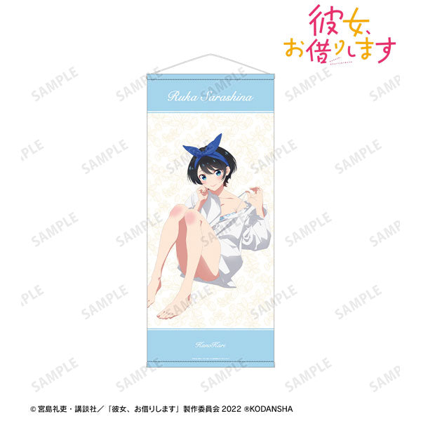 TV Anime "Rent-A-Girlfriend" New Illustration Ruka Sarashina Boyfriend Shirt ver. Life-size Wall Scroll, Decorative Tapestries, animota