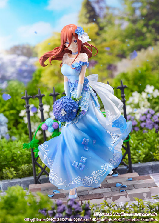 Movie "The Quintessential Quintuplets" Miku Nakano -Floral Dress Ver.- 1/7 Complete Figure (SHIBUYA SCRAMBLE FIGURE)