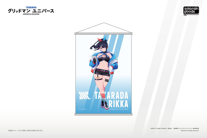 GRIDMAN UNIVERSE Dreamy Divas Ver. B2 Wall Scroll Rikka Takarada(Pre-order), Decorative Tapestries, animota