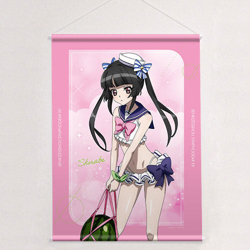 Senki Zesshou Symphogear XV New Illustration B2 Wall Scroll (Shirabe / Marine Sailor Swimsuit)(Pre-order), Decorative Tapestries, animota