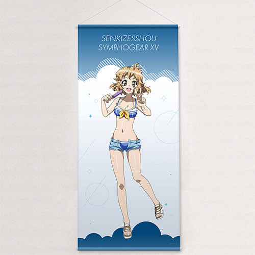 Senki Zesshou Symphogear XV New Illustration Jumbo Wall Scroll (Hibiki / Marine Sailor Swimsuit), Decorative Tapestries, animota