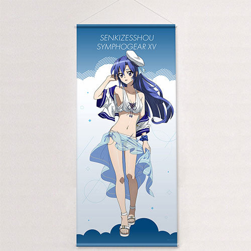 Senki Zesshou Symphogear XV New Illustration Jumbo Wall Scroll (Tsubasa / Marine Sailor Swimsuit), Decorative Tapestries, animota