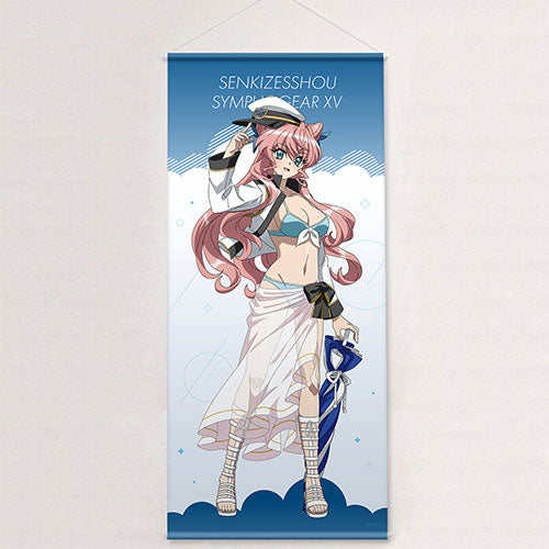 Senki Zesshou Symphogear XV New Illustration Jumbo Wall Scroll (Maria / Marine Sailor Swimsuit), Decorative Tapestries, animota