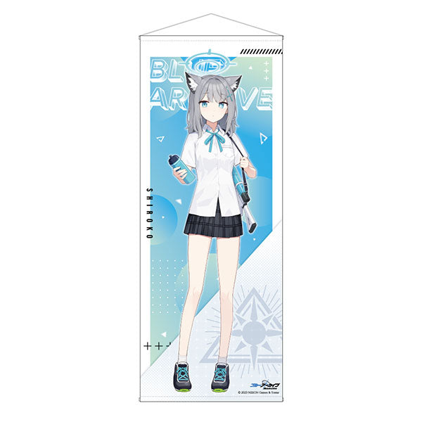 Blue Archive New Illustration Life-size Wall Scroll / Shiroko, Decorative Tapestries, animota