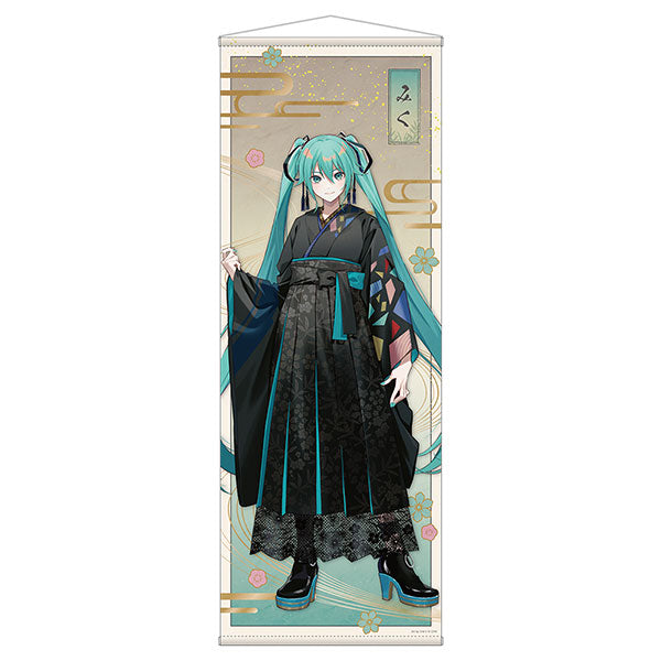 Hatsune Miku New Year SHOP 2024 Life-size Wall Scroll Hatsune Miku, Decorative Tapestries, animota