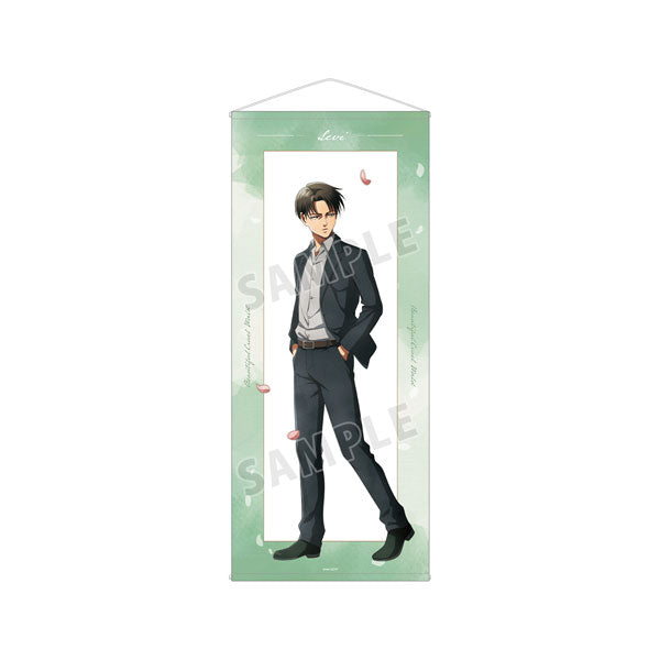 Attack on Titan New Illustration Levi Walking Watercolor Style ver. Jumbo Wall Scroll, Decorative Tapestries, animota