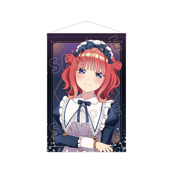 The Quintessential Quintuplets Specials New Illustration Nino Nakano Starry Sky Maid ver. B2 Wall Scroll, Decorative Tapestries, animota