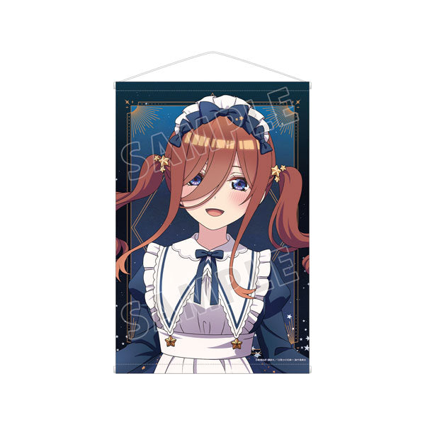 The Quintessential Quintuplets Specials New Illustration Miku Nakano Starry Sky Maid ver. B2 Wall Scroll, Decorative Tapestries, animota