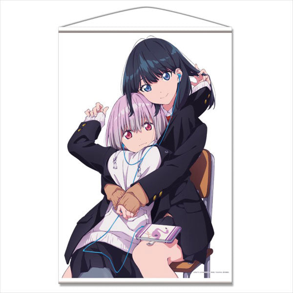 SSSS.GRIDMAN B2 Wall Scroll A Rikka Takarada & Akane Shinjo, Decorative Tapestries, animota
