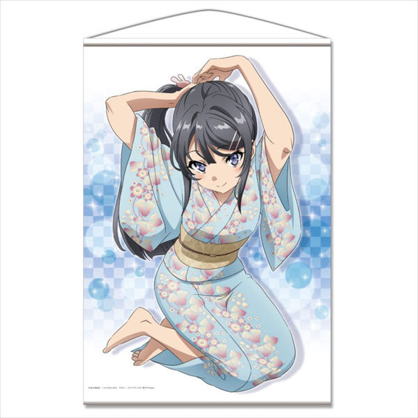 Seishun Buta Yarou wa Bunny Girl Senpai no Yume wo Minai B2 Wall Scroll D Mai Sakurajima, Decorative Tapestries, animota