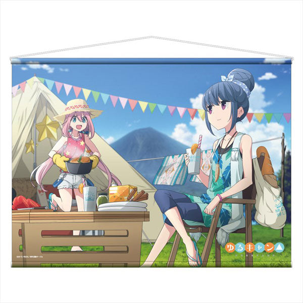 Yuru Camp B2 Wall Scroll, Decorative Tapestries, animota