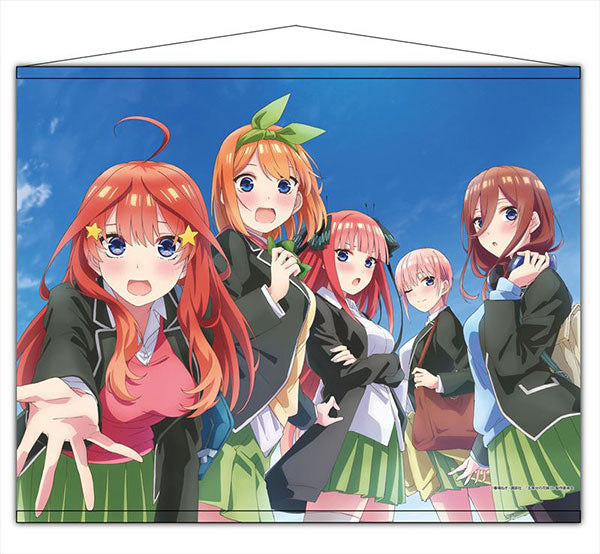 The Quintessential Quintuplets SS B2 Wall Scroll, Decorative Tapestries, animota