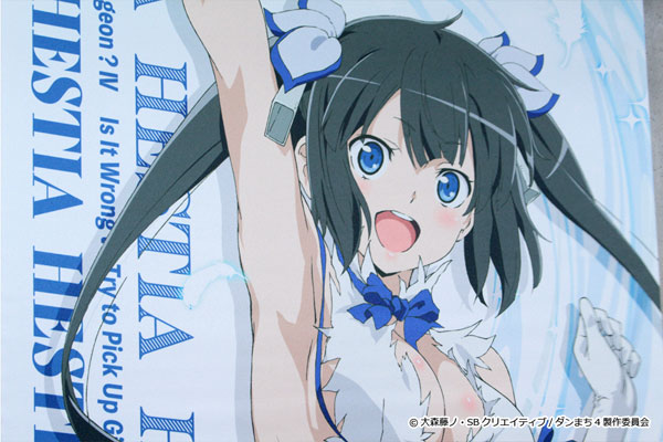 Is It Wrong to Try to Pick Up Girls in a Dungeon? IV B2 Wall Scroll Hestia, Decorative Tapestries, animota