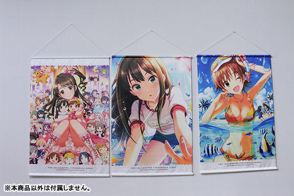 THE IDOLM@STER Cinderella Girls B2 Wall Scroll Rin Shibuya Blue Wind + Ver., Decorative Tapestries, animota