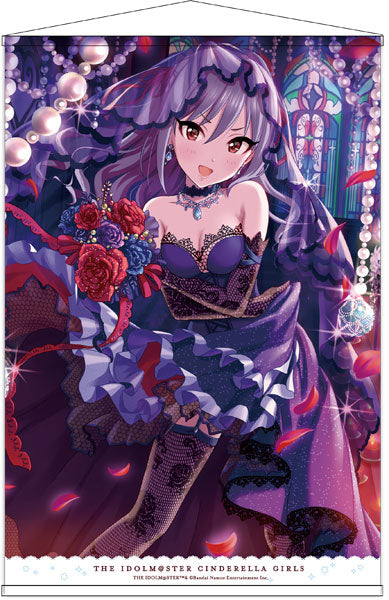 THE IDOLM@STER Cinderella Girls B2 Wall Scroll Ranko Kanzaki Demonic Bride Ver., Decorative Tapestries, animota