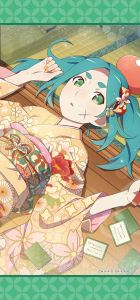 Monogatari Series Puc Puc Yotsugi Ononoki (New Year Bon Voyage) Mini Wall Scroll, Decorative Tapestries, animota