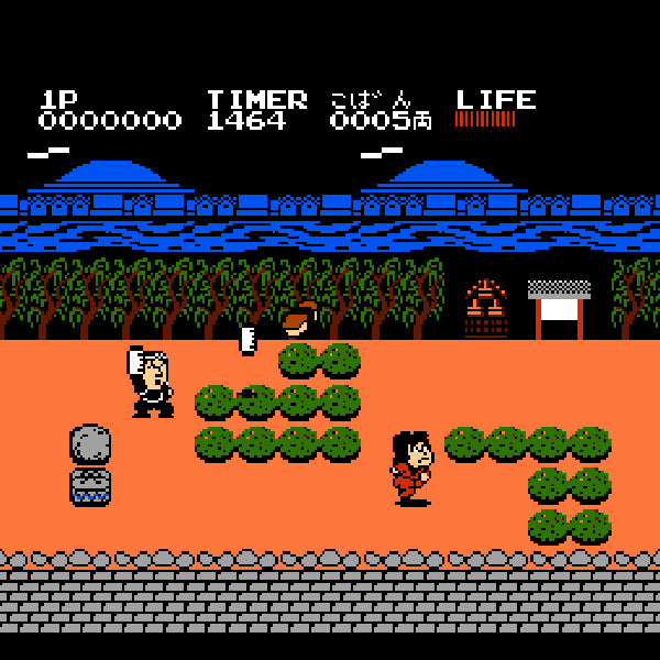 Ganbare Goemon! Karakuri Dōchū.Famicom Japanese Version