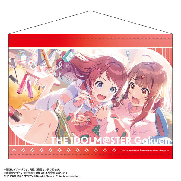 Gakuen iDOLM@STER B2 Wall Scroll Saki Hanami / Ume Hanami, Decorative Tapestries, animota
