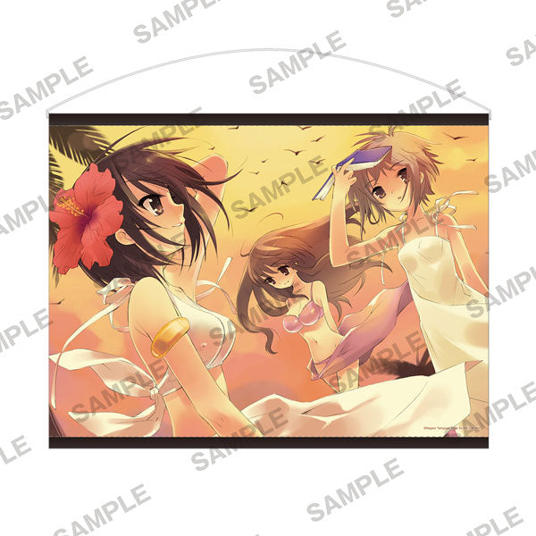 Haruhi Suzumiya Series B2 Wall Scroll summer ver. -Afterglow-, Decorative Tapestries, animota