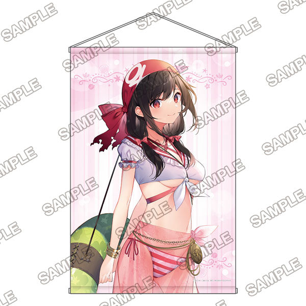KADOKAWA Sneaker Bunko Beach Cosplay Festival - B2-Sized Tapestry of Yunyun from KonoSuba: God's Blessing on This Wonderful World!, Decorative Tapestries, animota