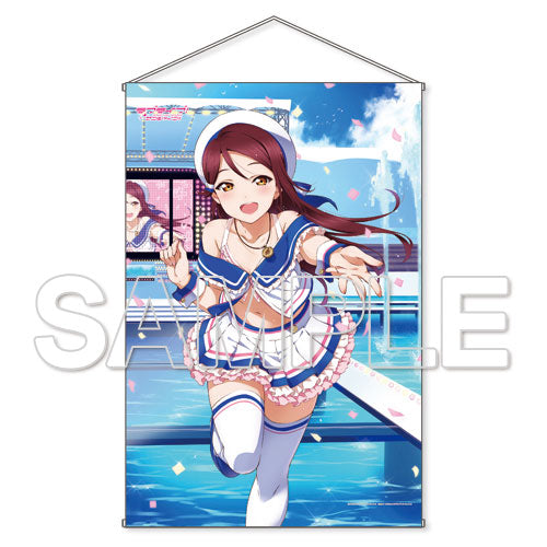 Love Live! Sunshine!! B1 Wall Scroll Series Ver. Swimsuit Riko Sakurauchi, Decorative Tapestries, animota