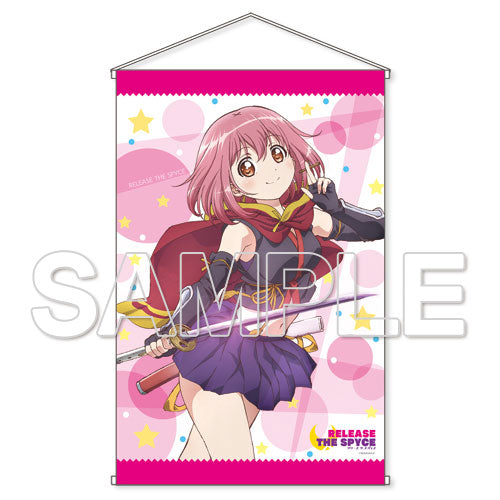 RELEASE THE SPYCE Momo (Tsukikage Ver.) B2 Wall Scroll, Decorative Tapestries, animota