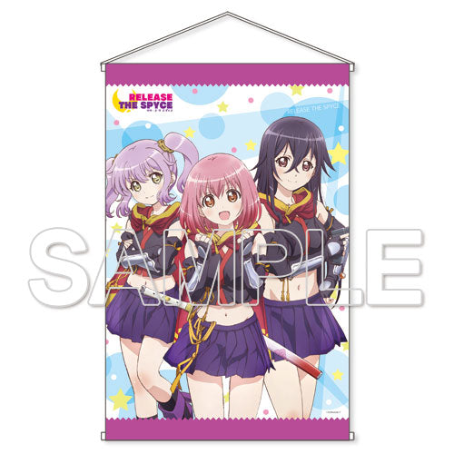 RELEASE THE SPYCE Momo & Goe & Fuu B2 Wall Scroll, Decorative Tapestries, animota